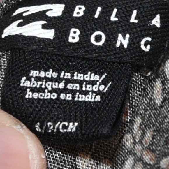 Billabong Floral Boho Mini Dress XS Indie Fairycore Whimsygoth 90s Surfer - Picture 5 of 8